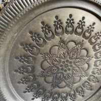 سینی فلزی گرد سایز متوسط