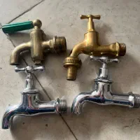 شیر حیاطی برنجی