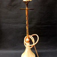 قلیان آکبند ست طلایی عالی