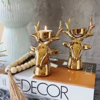 جاشمعی گوزن طلایی کاملاً نو