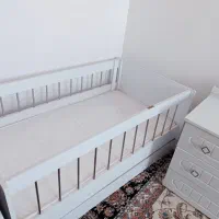 ست تختگهواره ای کمد و کنسول همه باهم فقط ۷ملیون|اسباب و اثاث بچه|رشتخوار, |دیوار