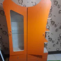 کمدبچه دو تیکه سالم|تخت و سرویس خواب|شاهین‌شهر, شهرک گلدیس|دیوار