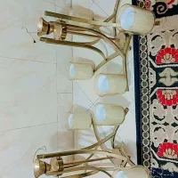 دو عدد لوستر  ه شاخه