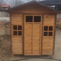 کلبه چوبی زیبا