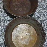 تشت بزرگ اهنی مخصوص پختن رب انارسیاه|ظروف پخت‌وپز|رشت, اسماعیل آباد|دیوار