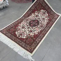 فرش دستباف (بساک) ۲ متری بیجار ۵۰ رج گل ابریشم