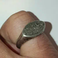 انگشتر نقره سلجوقی