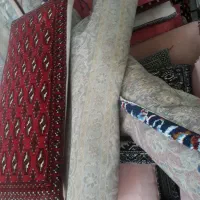 تعدادی پشتی و فرش با سایز های مختلف|پشتی|تویسرکان, |دیوار