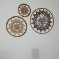 دیوار کوب ماندالا