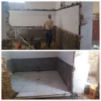 خاک گچ و گچ و...|خدمات پیشه و مهارت|سلامی, |دیوار