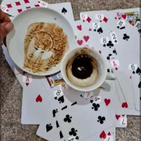 فال ورق.تاروت وقهوه...