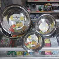 سرویس آبکش و لگن استیل یونیک