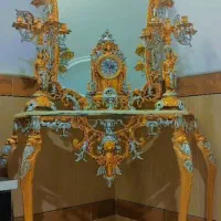 ست ۶تکه آینه و شمعدانی