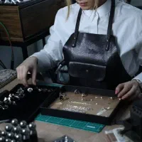 طراحی با نرم افزار کرل، حکاکی و برش لیزری با نقره