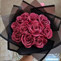 گل رز روبانی
