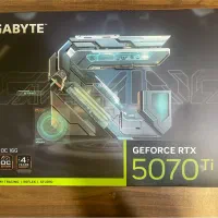 کارت گرافیک RTX 5070ti gigabyte OC آکبند پلمپ