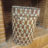 ست سطل آشغال و دستمال کاغذی