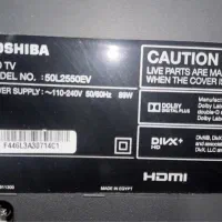 تلویزیون ۵۰ اینچ توشیبا|تلویزیون و پروژکتور|شیراز, تاچارا|دیوار
