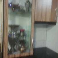 کابینت ام دی اف بدنه فلز حدودا ده متر|مصالح و تجهیزات ساختمان|زالیان, |دیوار