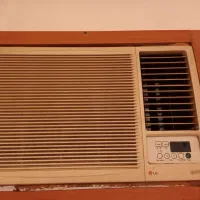 کولر پنجره ای ۱۸هزار + ال جی + کنترل دار|کولر گازی و فن‌کوئل|رشت, منظریه|دیوار