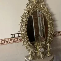 آیینه شمعدان و ساعت