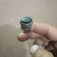 انگشتر نقره مردانه ۱۵گرم قیمت پایین زدم ۸میلون