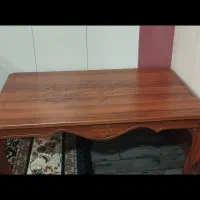 یک دست مبل هفت نفره سالم|مبلمان خانگی و میز عسلی|قم, ولیعصر|دیوار