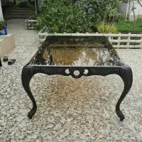 میزنهارخوری8نفره با6صندلی جنس pvc زدآب بدون لق زدن
