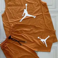 ست باشگاهی ورزشی تاپ شلوارک  شورت مردانه سایزکوچک