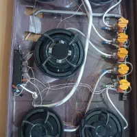 اجاق گاز رومیزی ۵ شعله شیشه ای|اجاق گاز و لوازم برقی پخت‌وپز|ماهدشت, |دیوار