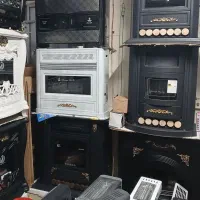 بخاری گازی طرح شومینه شارق توس باگارانتی وارسال