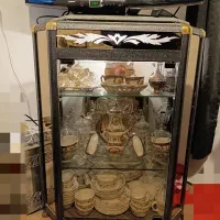 بوفه و زیرتلویزیونی فلزی چکشی