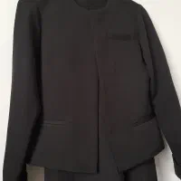 کت و دامن مشکی نو نو مجلسی مانتو لباس شب یلدا|لباس|قم, صفائیه|دیوار