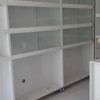 ویترین مغازه تمام MDF مناسب برای اکثر شغل ها|بوفه، ویترین، کنسول|فارسان, |دیوار