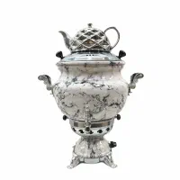 سماور های طرح دار همراه با قوری ( نو )