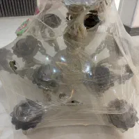 لوستر دوازده شاخه برنز|لوستر و چراغ آویز|اصفهان, رزمندگان|دیوار