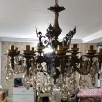 لوستر برنجی 15شاخه