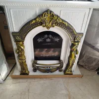 بخاری گازی طرح پرنس طلایی