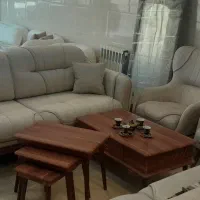 جلو مبلی و تابلو فرش