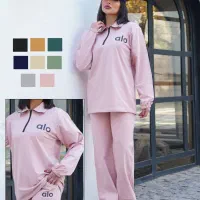 بلوز نیم زیپ وشلوار