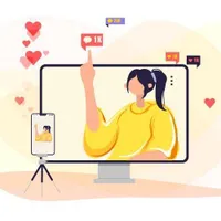 مجری ومدل خانم برای تولید محتوا