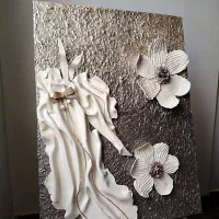 تابلو دکوراتیو دستساز برجسته