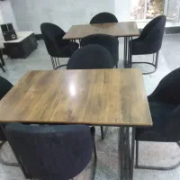 میز ناهار خوری و میز کافه وصندلی