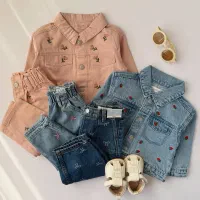 کت و شلوار جین پوشاک بچگانه نوگل