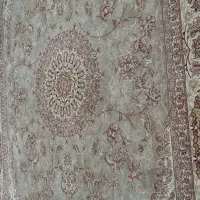 دو تا فرش 500شانه  کرم گردویی