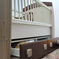 تخت و خواب کودک و نوزاد چوبی|تخت و سرویس خواب|سقز, |دیوار