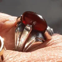 جزع یمنی و کهنه رکاب ممی سعادت