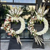 تاج گل ارسال به سراسر کشور به صورت تکی و عمده|خدمات پذیرایی، مراسم|اسلامشهر, باغ فیض|دیوار