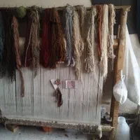 فرش دستباف نیم کاره قخلخ