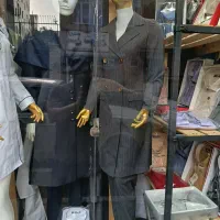 مانکن زنانه  صورت شیاردارعسلی دست طلایی